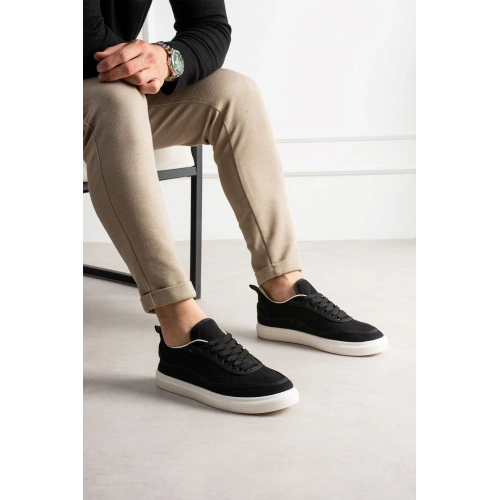 RS625 - Keten Erkek Spor Ayakkabı SIYAH/SIYAH