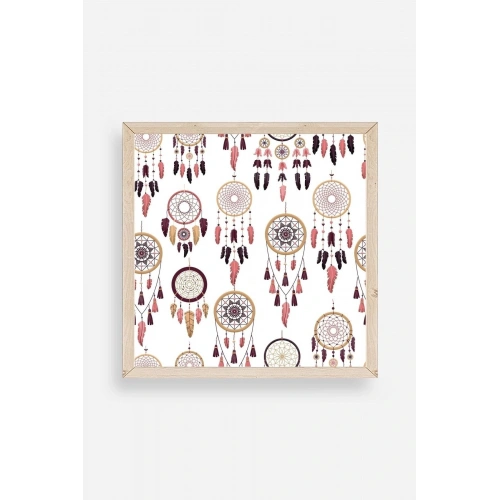 Rüya Kapanı Ahşap Çerçeveli Tablo 23 x 23