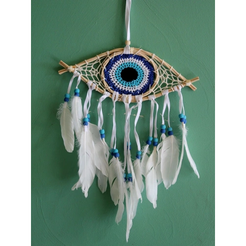Rüya Kapanı Dream Catcher Göz Tasarımı Model 1