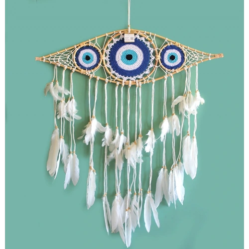 Rüya Kapanı Dream Catcher Göz Tasarımı Model 4