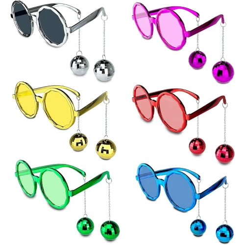 Swinging Disco Ball Cube Sunglasses