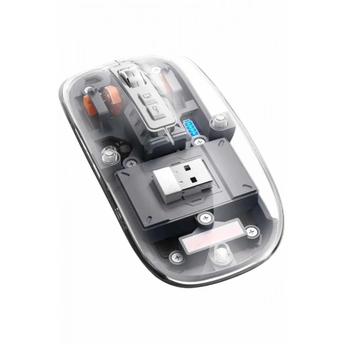 Şarjlı Kablosuz Bluetooth Mouse 2.4ghz Çift Modlu