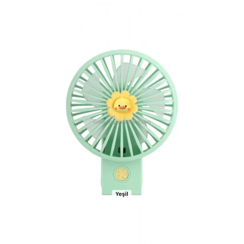 şarjlı katlanabilir el fanı 3 kademe güçlü pervane FAN renkli