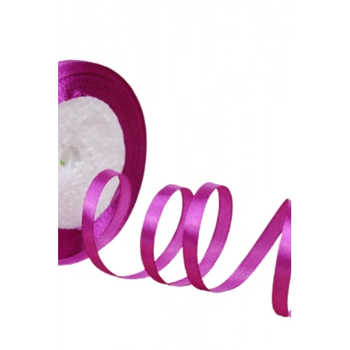 Saten Kurdele 3 Cm 10 Metre Fuşya