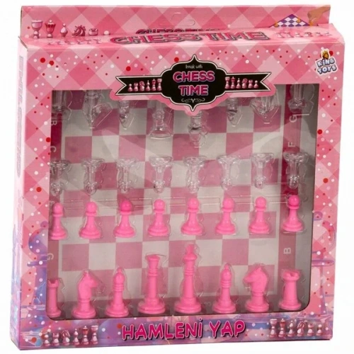 Satranç Takımı - Pembe (5365)