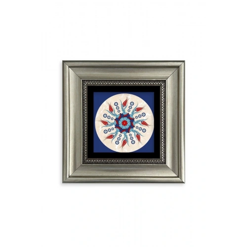 Selçuklu Motif Çerçeveli Taş Tablo 20 cm