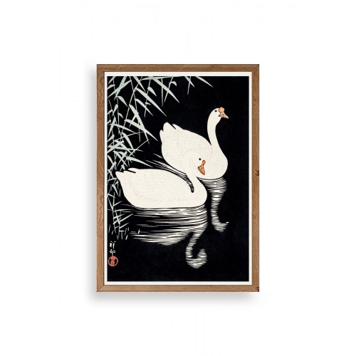 Sepia Herbes Ahşap Çerçeveli Tablo 17 x 23