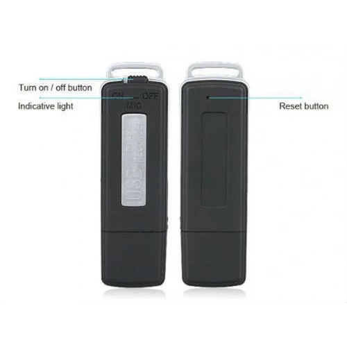 Ses Kayıt Cihazı Usb Disk 16 Gb Kolay Kullanım