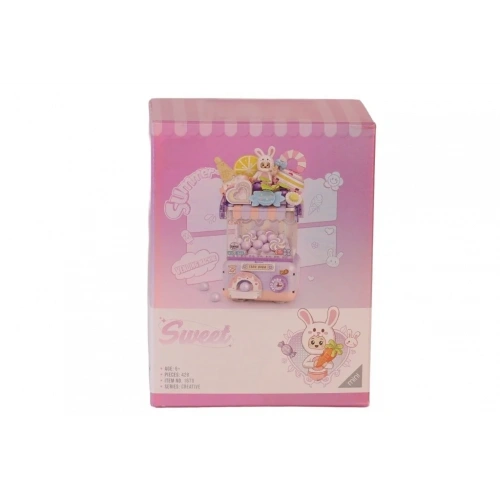 Sevimli Gashapon Makineleri 428 Parça Mor Oyun Seti