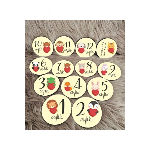 Sevimli Hayvan Bebek Kartları