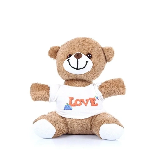Sevimli Peluş 25 Cm Tişörtlü Model