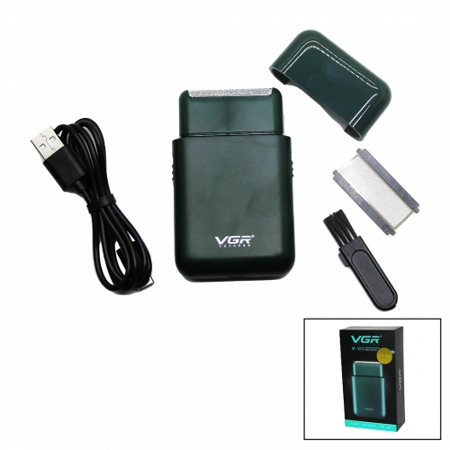 SEYAHAT TİPİ 2IN1 SIFIR SAKAL - ÇİZİM TRAŞ MAKİNESİ USB ŞARJLI V-390 (5365)