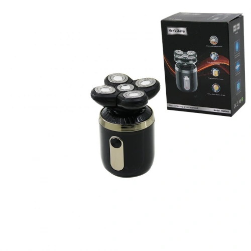 SEYAHAT TİPİ 5 BAŞLIK GÜNLÜK SIFIR SAKAL - ÇİZİM BAŞLIK TRAŞ MAKİNESİ USB ŞARJLI CEP - ÇANTA BOY (5365)