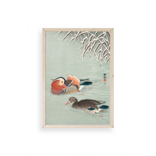 Shonson Ohara Ahşap Çerçeveli Tablo 50 x 70