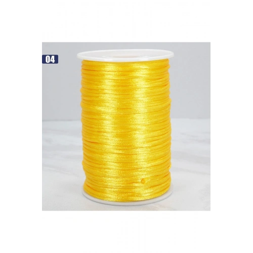 Sıçan Kuyruğu İp 2 Mm Sarı 100mt