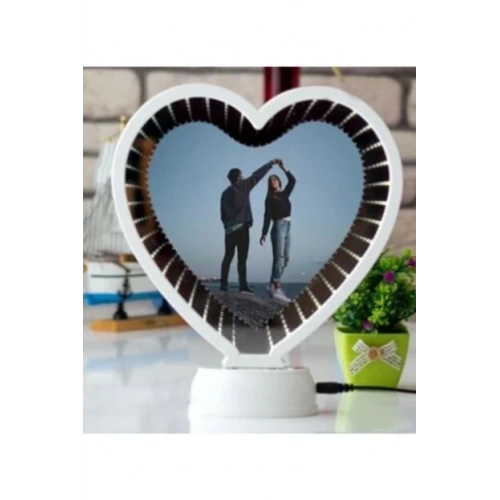 Sihirli Kalp Şeklinde 20 Cm Usb İle Işıklı