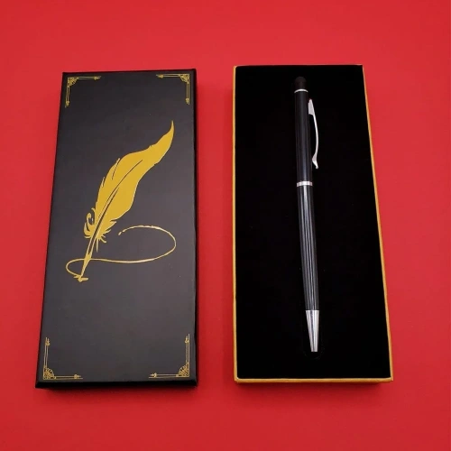 Şık Metal Touchpen Kalem 14 Cm Hediye Seçeneği