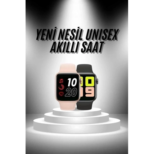 Şık Tasarımlı Akıllı Saat 12 Tema Seçeneği İle