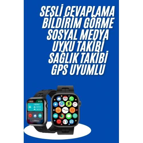 Şık Tasarımlı Akıllı Saat 41 Mm Amoled Ekran İle