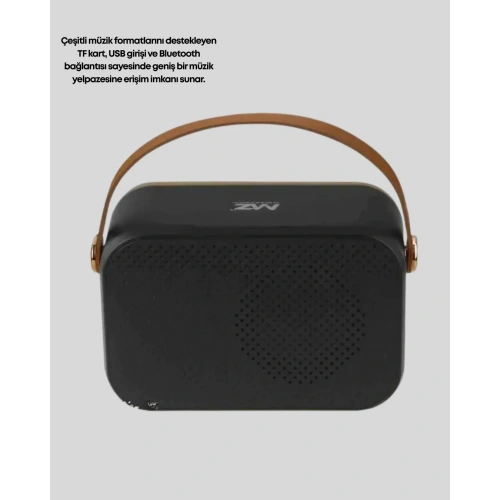 Şık Tasarımlı Retro Radyo Bluetooth Usb Fm Özellikli