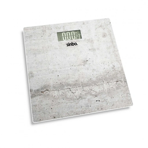 Sinbo Dijital Tartı - Beyaz Renk - 180 kg Maks Kapasite - LCD Ekran