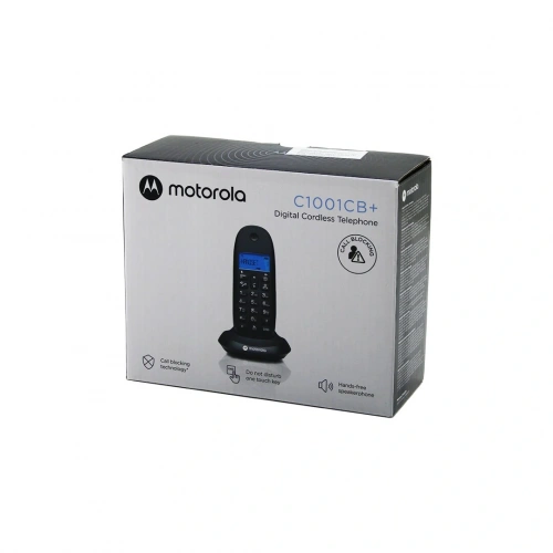 SİYAH DİJİTAL KABLOSUZ - TELSİZ TELEFON ARAYAN NO GÖRME 50 HAFIZA C1001CB (5365)