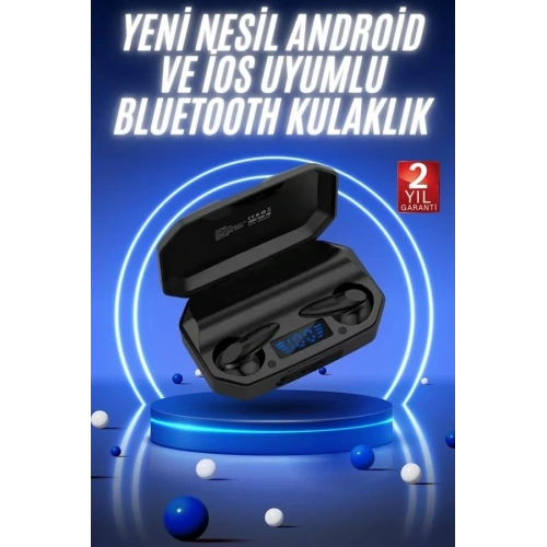 Siyah Profesyonel Oyuncu Kulaklığı Android Ve İos Uyumlu