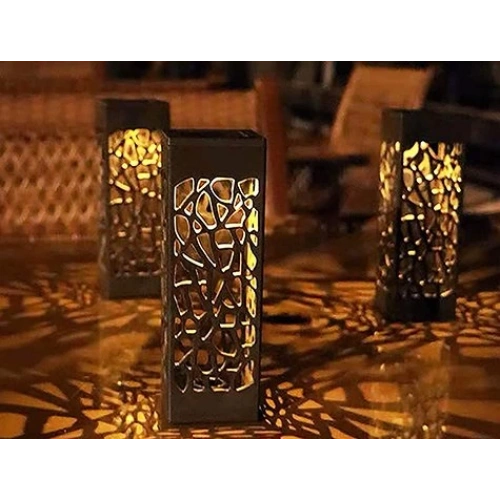 Solar Garden Walkway Lamp 8 Pieces