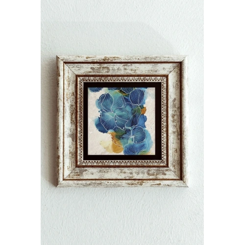 Soyut Çalışma Çerçeveli Taş Tablo , Çerçeveli Taş Duvar Dekoru-enkcrcvtbl-00165 20 cm