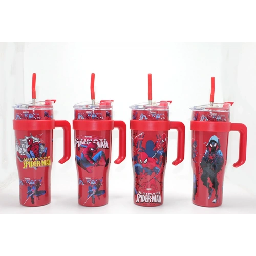 Spiderman Pipetli Termos Suluk