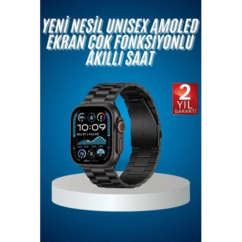 Su Geçirmez Akıllı Saat 3 Kordonlu Adımsayar Gps