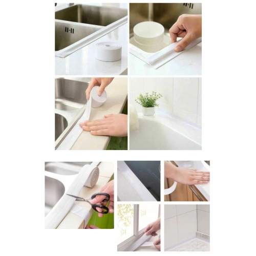 Su Sızdırmaz Bant Lavabo Küvet Kenar Bandı (3.2m) (5365)