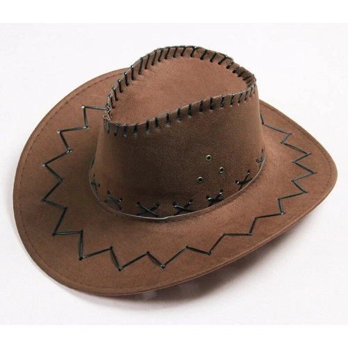 Süet Kovboy Şapkası Çocuk