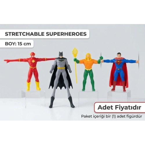 Süper Esnek Figür 1 Adet Dc Justice League