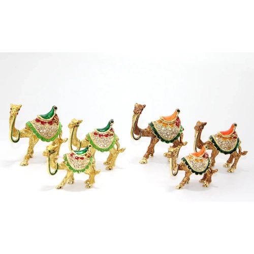 Swarovski Crystal 3-Piece Camel Figurine Model 2