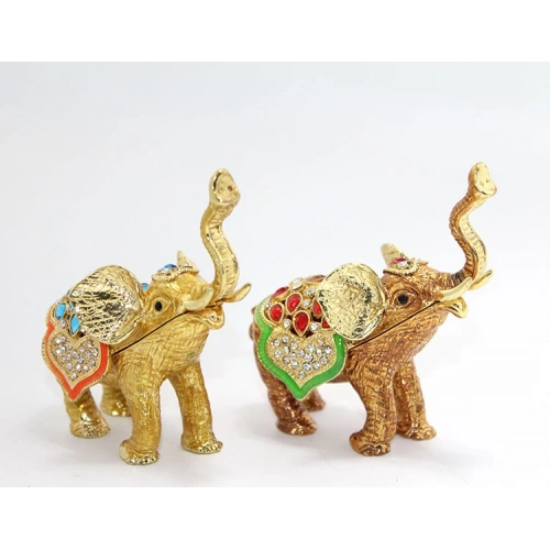 Swarovski Stone Single Elephant Figurine Model 2