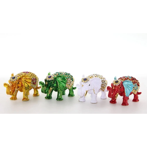 Swarovski Stone Single Elephant Figure Model 7