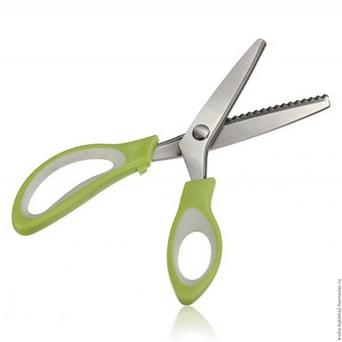 Taksun Serrated Zigzag Scissors (5365)