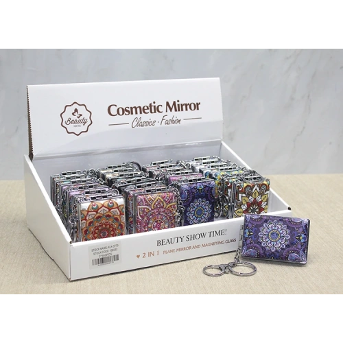 Ключница с каменной ручной зеркальной моделью 5