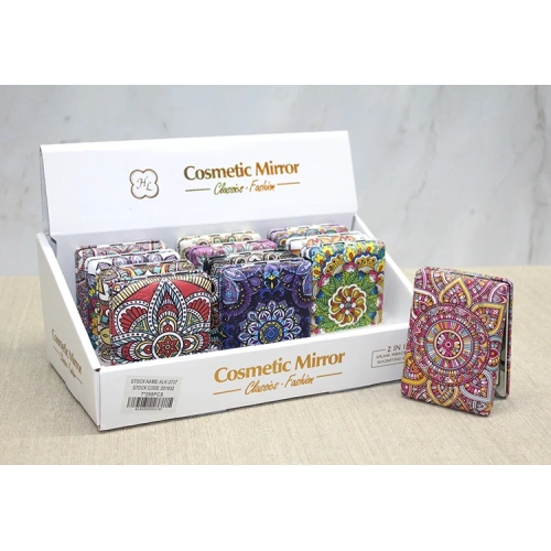 Каменное рукая зеркало прямоугольной толстой модели 1