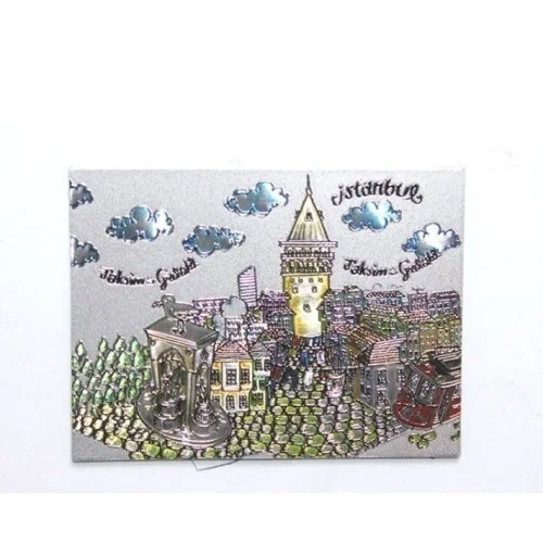Temalı Buzdolabı Magneti 9 Cm (istanbul Model)