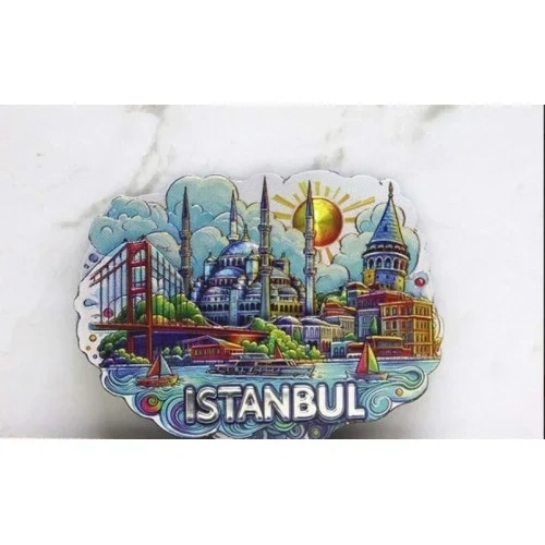 Temalı Magnet 7x7 Cm Dekoratif (istanbul Model)