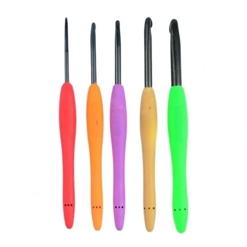 Tığ Elastik Saplı Siyah Uçlu  2 Numara