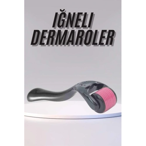 Titanyum Uçlu Derma Roller 540 Iğneli 1 Mm Cilt Bakımı