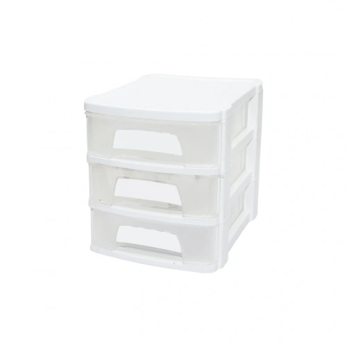 TONTON - NO:1 ÇEKMECE 3 KATLI 18.5X27X22.2CM (5365)