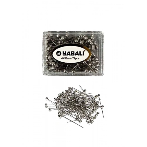 Toplu İğne Gümüş 72li 4x38 Mm