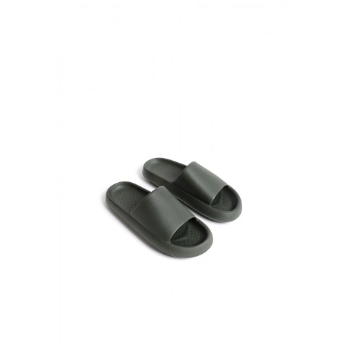 TRL001 - Poliüretan Erkek Terlik HAKI