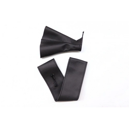 Tüm Araçlara Uyumlu Direksiyon Kılıfı Ve Vites Körüğü Siyah Vinil