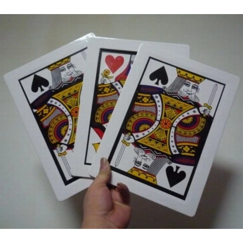 Üç Kart Monte Sihirbazlık Oyunu  Basit Etkileyici sihirbazlık oyunu 0040- 3 Kart Fiyatı (5365)