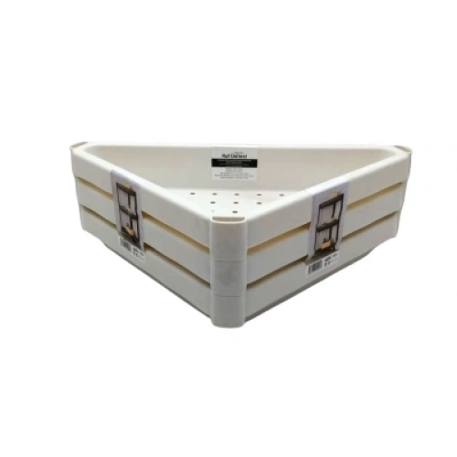 ÜÇGEN - BEYAZ PRATİK RAF ÜNİTESİ PLASTİK (5365)